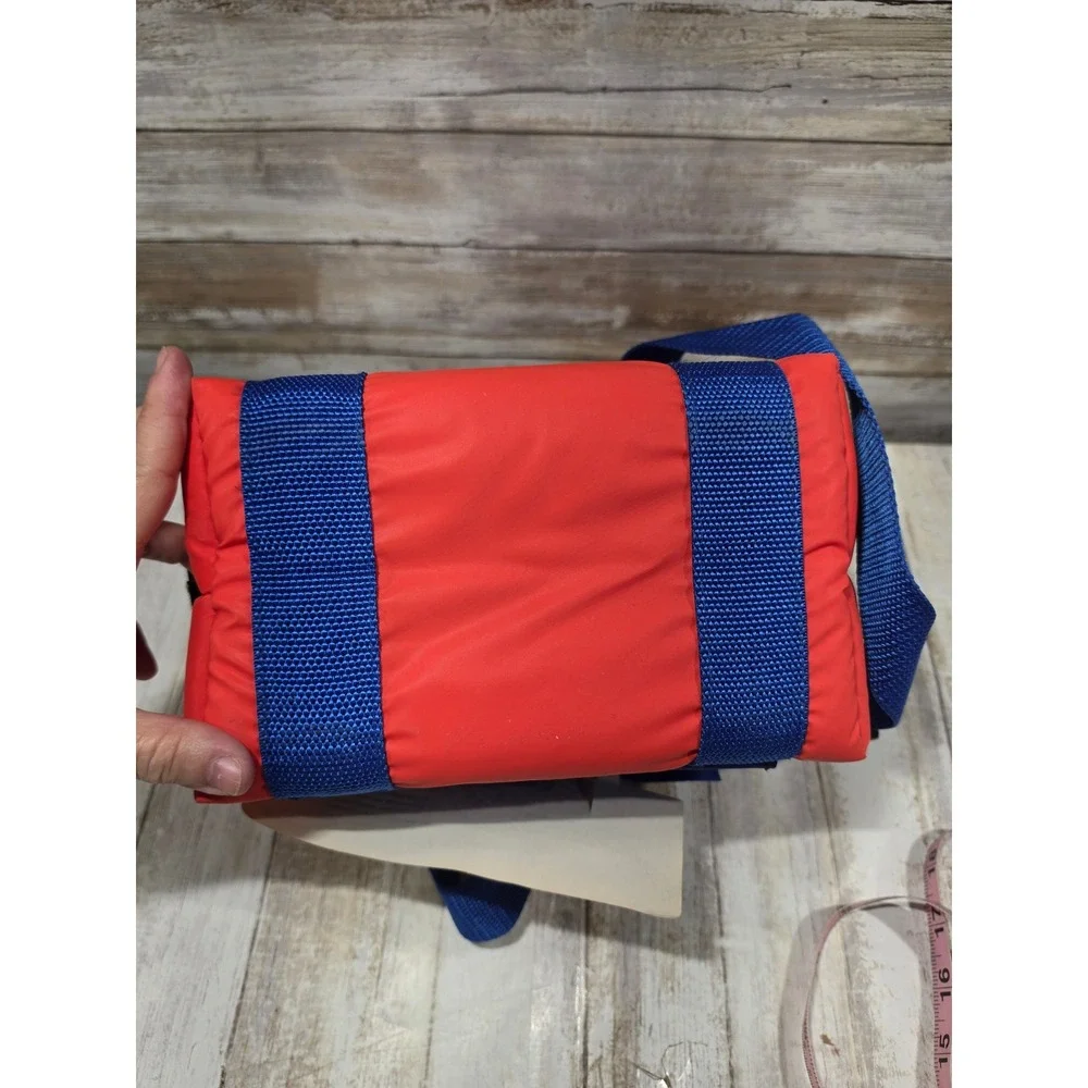 Vintage 1994 Igloo Cool Pack 6 The Big Top Red Blue Soft Cooler Bag NWT